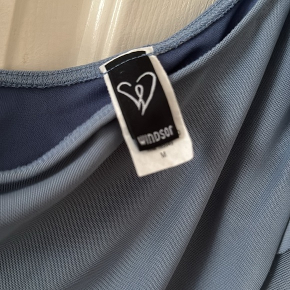 Perfect Style Ruffled Mesh Mini Dress - Picture 4 of 5